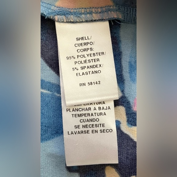 Maggy London colorful Floral Wrap Dress Women’s size 2 - Picture 5 of 5